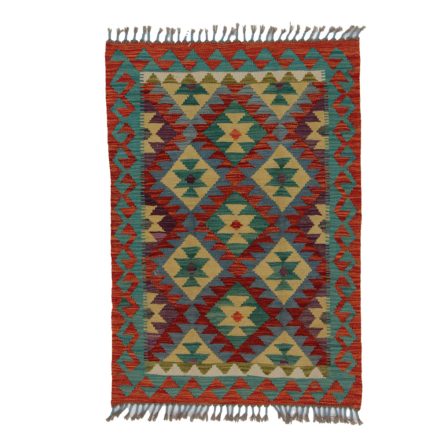 Koberec Kelim Chobi 110x78 ručně tkaný afghánský kilim z vlny