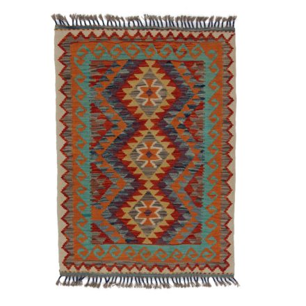 Koberec Kelim Chobi 85x119 ručně tkaný afghánský kilim z vlny