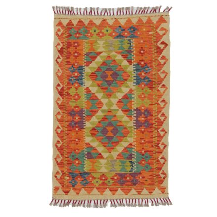 Koberec Kilim Chobi 132x85 ručně tkaný afghánský kilim z vlny