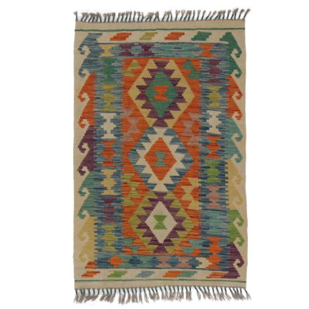 Koberec Kilim Chobi 83x130 ručně tkaný afghánský kilim z vlny