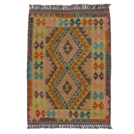 Koberec Kilim Chobi 117x87 ručně tkaný afghánský kilim z vlny