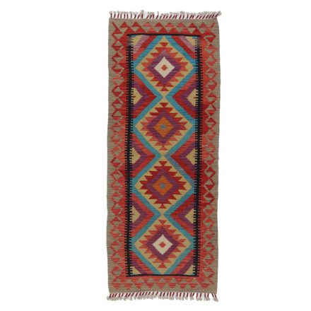 Koberec Kilim Chobi 71x188 ručně tkaný afghánský kilim z vlny