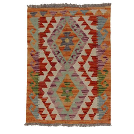 Koberec Kilim Chobi 83x61 ručně tkaný afghánský kilim z vlny