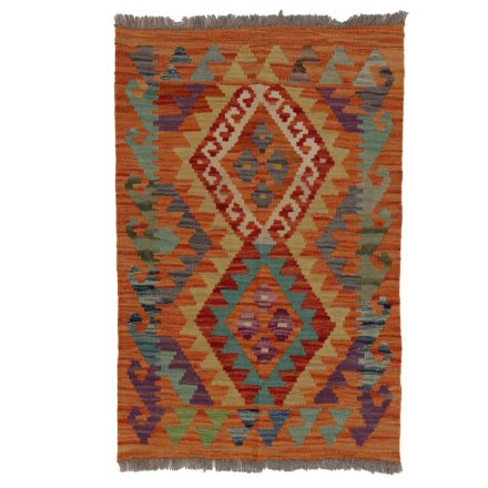 Koberec Kelim Chobi 95x64 ručně tkaný afghánský kilim z vlny