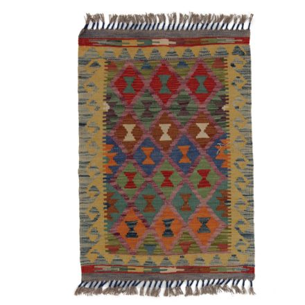 Koberec Kilim Chobi 94x64 ručně tkaný afghánský kilim z vlny