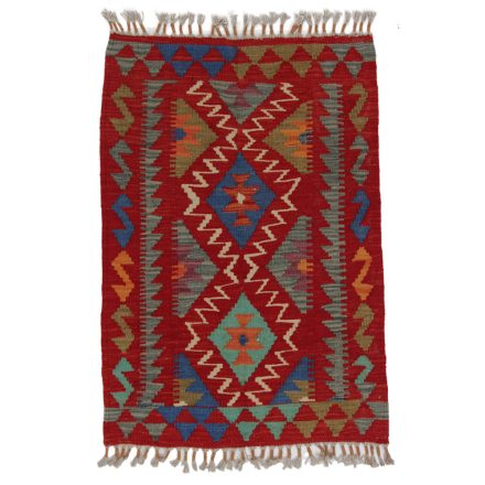 Koberec Kilim Chobi 93x64 ručně tkaný afghánský kilim z vlny