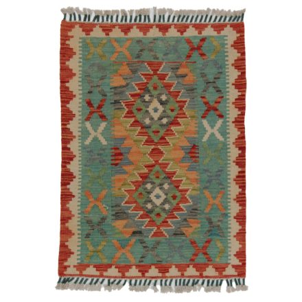 Koberec Kilim Chobi 83x61 ručně tkaný afghánský kilim z vlny