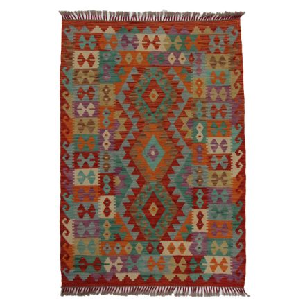 Koberec Kilim Chobi 149x105 ručně tkaný afghánský kilim z vlny