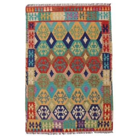 Koberec Kilim Chobi 194x282 ručně tkaný vlněný koberec kilim