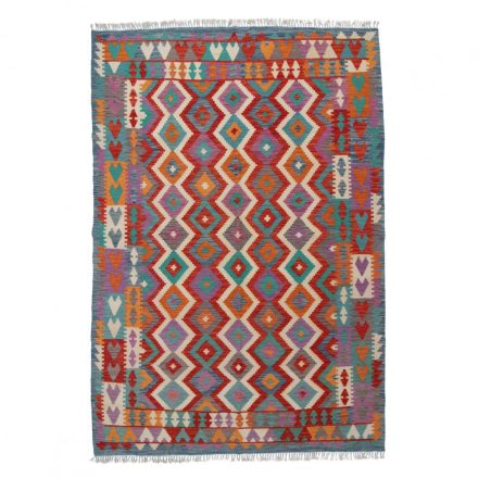 Koberec Kelim Chobi 203x296 ručně tkaný vlněný koberec kilim