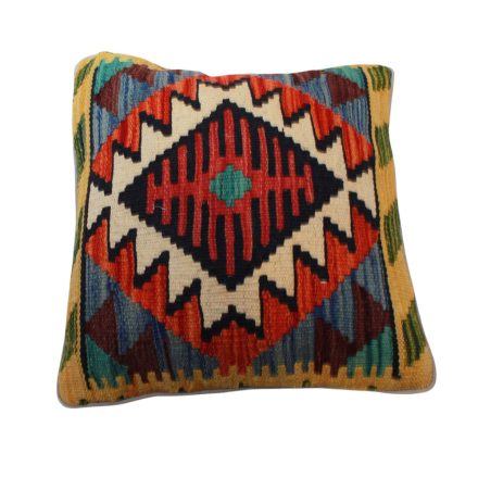 Ručně tkaný povlak na polštář Kilim 45x45 afghánský dekorační polštář