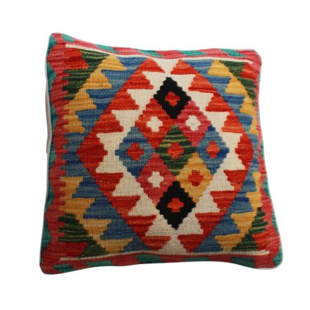 Ručně tkaný povlak na polštář 45x45 Dekorační polštář Kilim