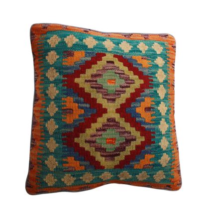 Ručně tkaný povlak na polštář Kilim 45x45 afghánský dekorační polštář