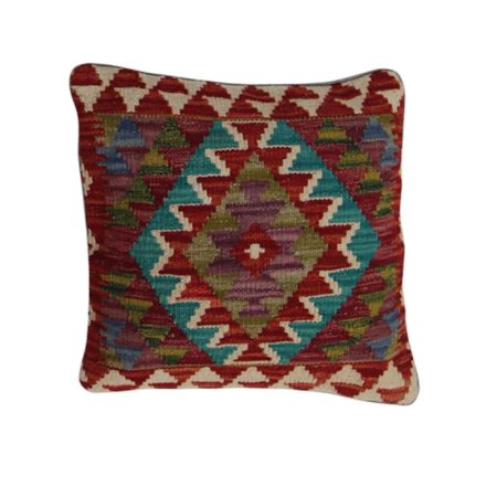 Afghánský povlak na polštář Kilim 45x45 ručně tkaný polštář