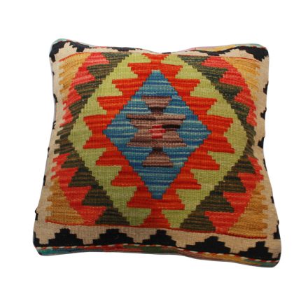 Ručně tkaný povlak na polštář Kilim 45x45 afghánský dekorační polštář