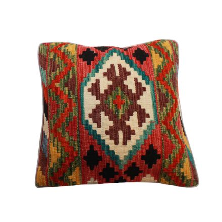 Ručně tkaný povlak na polštář 45x45 Dekorační polštář Kilim