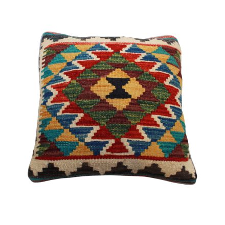 Ručně tkaný povlak na polštář Kilim 45x45 afghánský dekorační polštář