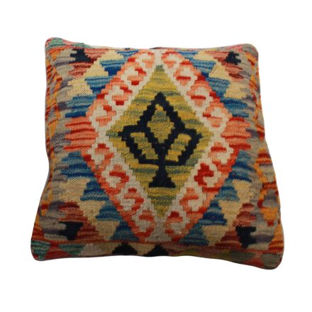 Ručně tkaný povlak na polštář Kilim 45x45 afghánský dekorační polštář