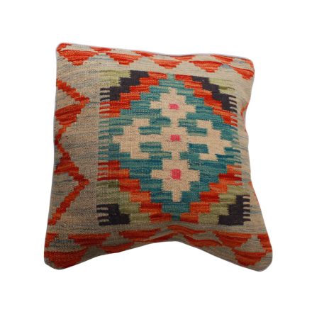 Ručně tkaný povlak na polštář Kilim 45x45 afghánský dekorační polštář