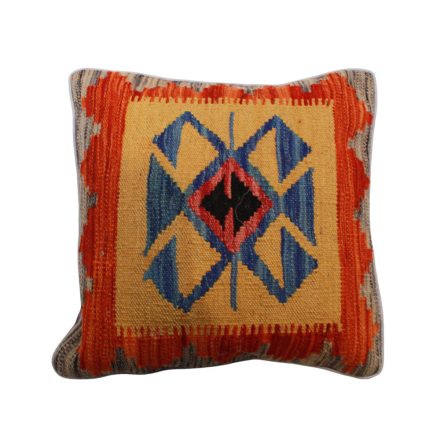 Afghánský povlak na polštář Kilim 45x45 ručně tkaný polštář