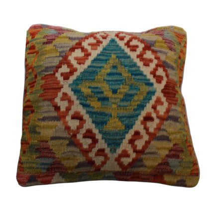 Ručně tkaný povlak na polštář 45x45 Dekorační polštář Kilim