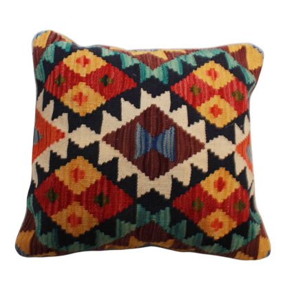 Ručně tkaný povlak na polštář Kilim 45x45 afghánský dekorační polštář