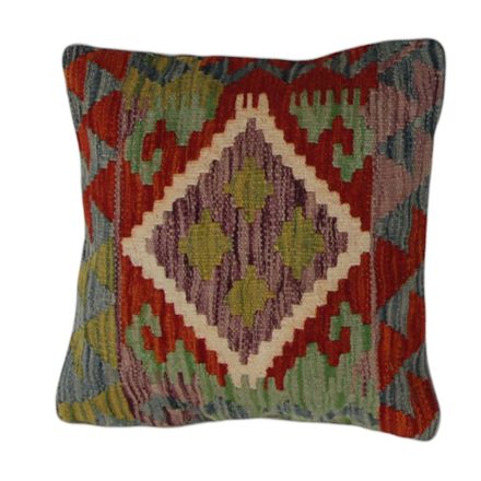 Ručně tkaný povlak na polštář Kilim 45x45 afghánský dekorační polštář