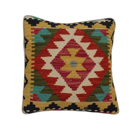 Ručně tkaný povlak na polštář 45x45 Dekorační polštář Kilim