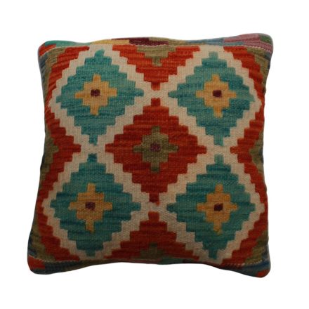 Ručně tkaný povlak na polštář Kilim 45x45 afghánský dekorační polštář