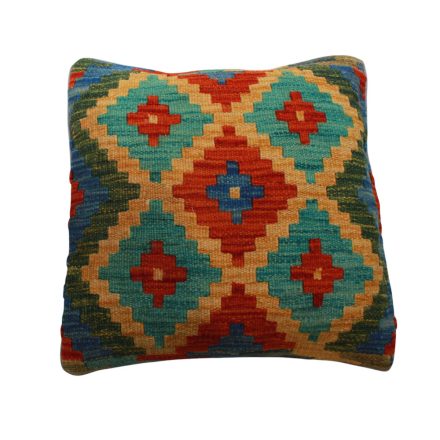 Ručně tkaný povlak na polštář 45x45 Dekorační polštář Kilim