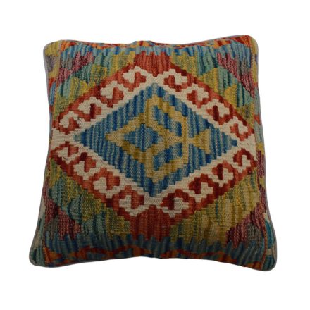 Ručně tkaný povlak na polštář Kilim 45x45 afghánský dekorační polštář