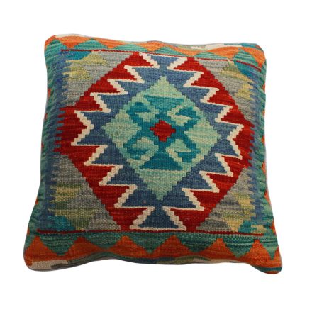 Afghánský povlak na polštář Kilim 45x45 ručně tkaný polštář